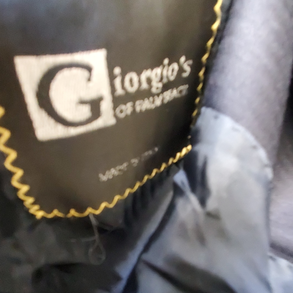 nwt ladies navy Giorgio's of palm beach blazer 10 - Picture 8 of 8
